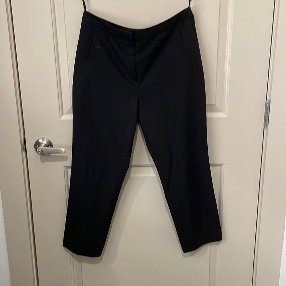 Black dress pants straight